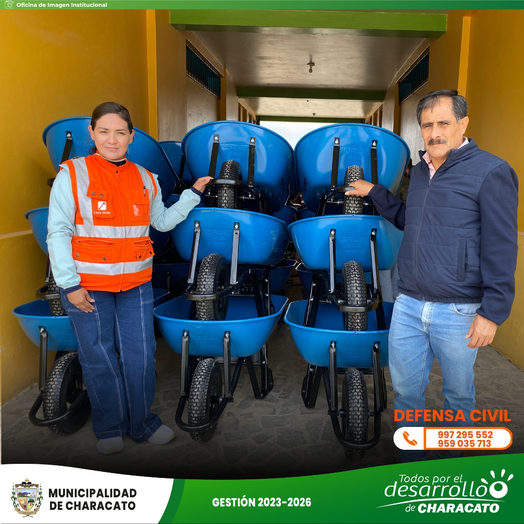 MUNICIPALIDAD DE CHARACATO GESTIONA DONACIÓN DE BIENES PARA AFRONTAR EMERGENCIAS POR INTENSAS LLUVIAS